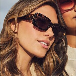 Diff Indy Tortoise Sunglasses